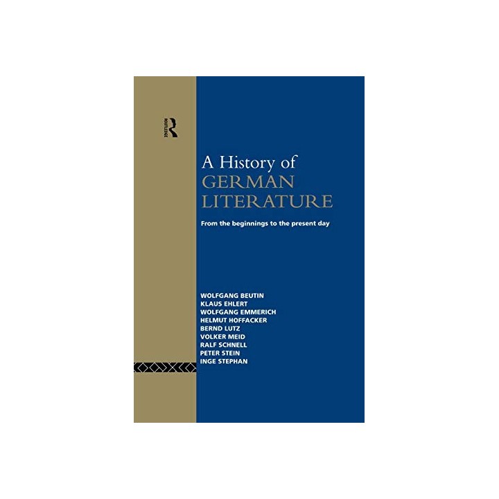 A History of German Literature. From the beginnings to the pressent day